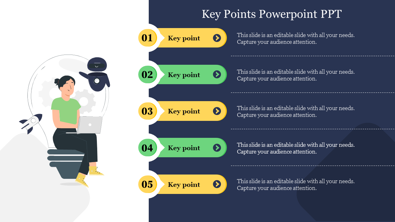 Key Points Powerpoint PPT